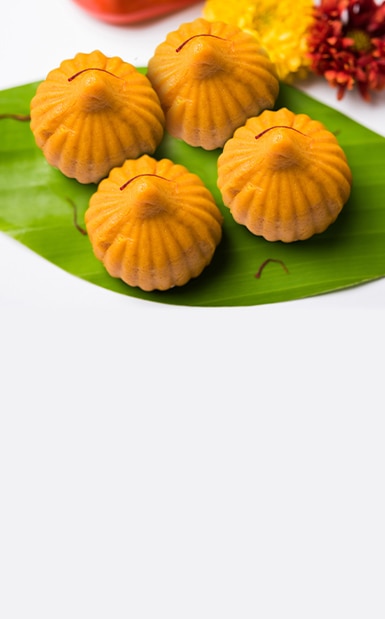 Orange Modak Recipe (3 Steps Recipes)