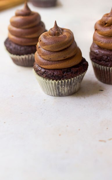 Eggless Chocolate Cupcakes Recipe