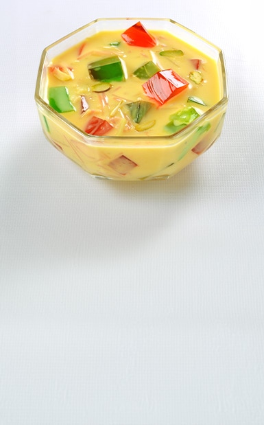 Homemade Fruit Custard Recipe