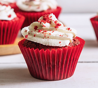 Red Velvet Cupcakes Recipe, How to Make Red Velvet Cupcakes - Milkmaid